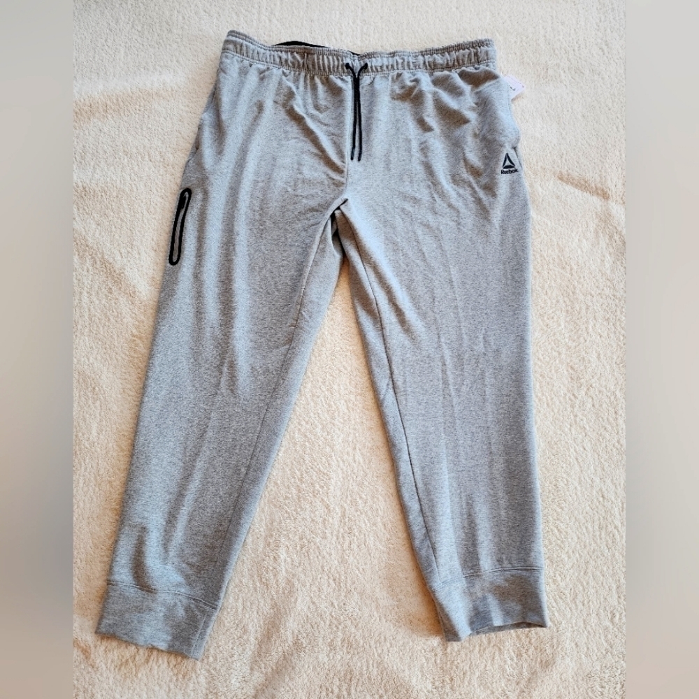 NEW Reebok Men's Pace Runner French Terry Active Pants size 3x